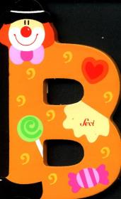 Literka B Klaun. Wydawca: Sevi. Dadada.pl Opakowanie Literka B Klaun