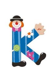 Literka K Klaun. Wydawca: Sevi. Dadada.pl Opakowanie Literka K Klaun