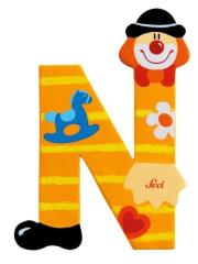 Opakowanie Literka N Klaun
