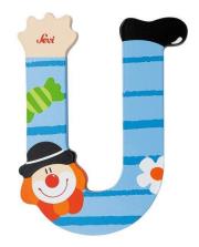 Literka U Klaun. Wydawca: Sevi. Dadada.pl Opakowanie Literka U Klaun