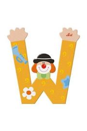 Literka W Klaun. Wydawca: Sevi. Dadada.pl Opakowanie Literka W Klaun