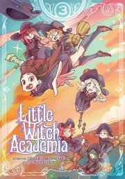 Little Witch Academia. Tom 3. Autor: TRIGGER, Yoh Yoshinari, Keisuke Satou. Dadada.pl Okładka książki Little Witch Academia. Tom 3
