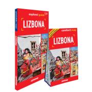 Okładka książki Lizbona light: przewodnik + mapa