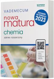 LO. Chemia. Matura 2023. Vademecum ZR. Autor: Jacewicz Dagmara, Żamojć Krzysztof, Zdrowowicz Magdalena. Dadada.pl Okładka książki LO. Chemia. Matura 2023. Vademecum ZR
