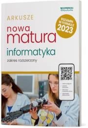 Okładka książki LO. Informatyka. Matura 2023. Arkusze ZR
