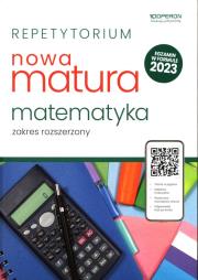LO. Matematyka. Matura 2023. Repetytorium ZR. Autor: Anna Konstantynowicz i Adam Konstantynowicz, Pająk Małgorzata. Dadada.pl Okładka książki LO. Matematyka. Matura 2023. Repetytorium ZR