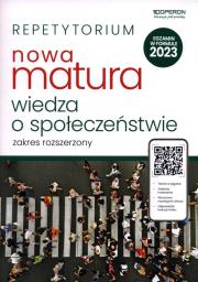 Okładka książki LO. Wiedza o społeczeństwie. Matura 2023. Repetytorium ZR