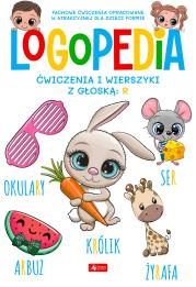 Logopedia Ćwiczenia i wierszyki z głoską: R. Autor: Opracowanie zbiorowe. Dadada.pl Okładka książki Logopedia Ćwiczenia i wierszyki z głoską: R