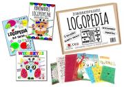 Logopedia. Zestaw edukacyjny dla dzieci. Autor: Wileńska Agnieszka. Dadada.pl Okładka książki Logopedia. Zestaw edukacyjny dla dzieci