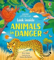 Look inside Animals in Danger. Autor: James Alice. Dadada.pl Okładka książki Look inside Animals in Danger