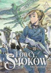 Łowcy smoków. Tom 4. Autor: Taku Kuwabara. Dadada.pl Okładka książki Łowcy smoków. Tom 4