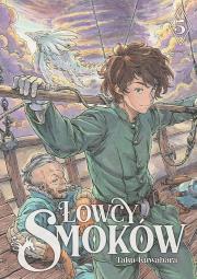 Łowcy smoków. Tom 5. Autor: Taku Kuwabara. Dadada.pl Okładka książki Łowcy smoków. Tom 5