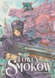 Łowcy smoków. Tom 8. Autor: Taku Kuwabara. Dadada.pl Okładka książki Łowcy smoków. Tom 8