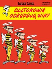 Lucky Luke. Daltonowie odkupują winy. Autor: René Goscinny, Morris, Maria Mosiewicz. Dadada.pl Okładka książki Lucky Luke. Daltonowie odkupują winy