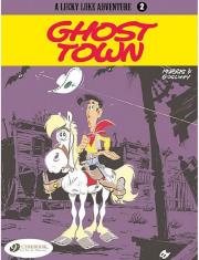 LUCKY LUKE VOL. 2: GHOST TOWN. Autor: Morris, Goscinny. Dadada.pl Okładka książki LUCKY LUKE VOL. 2: GHOST TOWN