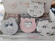 Opakowanie Lusterko dwustronne koty (12szt)