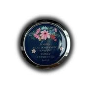 Lusterko kieszonkowe okrągłe - Jej ozdobą. Wydawca: Szaron. Dadada.pl Opakowanie Lusterko kieszonkowe okrągłe - Jej ozdobą