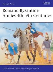 MAA:247 Romano-Byzantine Armies 4th. Autor: Nicolle David. Dadada.pl Okładka książki MAA:247 Romano-Byzantine Armies 4th