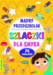 Mądry Przedszkolak. Szlaczki dla smyka. Autor: Opracowanie zbiorowe. Dadada.pl Okładka książki Mądry Przedszkolak. Szlaczki dla smyka