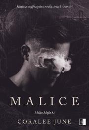 Mafia Tom 1. Malice. Autor: June Coralee. Dadada.pl Okładka książki Mafia Tom 1. Malice