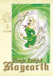 Okładka książki Magic Knight Rayearth 03 + pocztówka