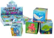 Magiczna kostka edukacyjna zwierzęta morskie MIX. Wydawca: Leantoys. Dadada.pl Opakowanie Magiczna kostka edukacyjna zwierzęta morskie MIX