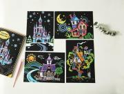 Opakowanie Magiczna Zdrapka - 4w1 Budynki 20x14cm