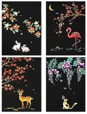 Opakowanie Magiczna Zdrapka Natura 4szt. 20x14cm