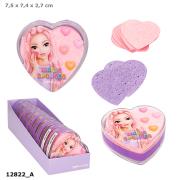 Opakowanie Magiczne gąbeczki serca Top Model BEAUTY&ME 12822A