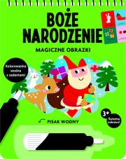 Opakowanie Magiczne obrazki Boże Narodzenie + pisak wodny