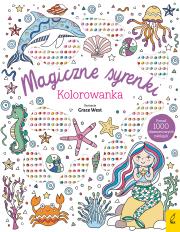 Okładka książki Magiczne syrenki. Wypukłe naklejki