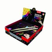 Opakowanie Magiczny Blok do wydrapywania 100 kartek