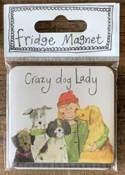 Opakowanie Magnes FM220 Crazy Dog Lady Psiara
