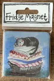 Opakowanie Magnes FM56 Kot na koszu z praniem