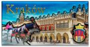 Magnes I love Poland Kraków. Wydawca: PAN DRAGON. Dadada.pl Opakowanie Magnes I love Poland Kraków