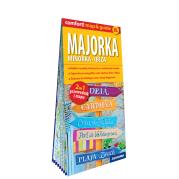 Majorka Minorka Ibiza laminowany map&guide 2w1 przewodnik i mapa. Autor: Marchlik Anna. Dadada.pl Okładka książki Majorka Minorka Ibiza laminowany map&guide 2w1 przewodnik i mapa