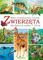 Mała encyklopedia wiedzy. Zwierzęta. Autor: Chilmon Eryk. Dadada.pl Okładka książki Mała encyklopedia wiedzy. Zwierzęta