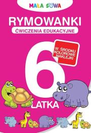 Okładka książki Mała Sowa. Rymowanki 6-latka: Cwiczenia edukacyjne