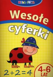 Okładka książki Mała sowa. Wesołe cyferki 4-6 latka