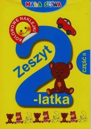 Okładka książki Mała sowa. Zeszyt 2-latka cz. II