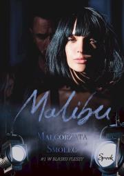Malibu. W blasku fleszy. Autor: Małgorzata Smolec. Dadada.pl Okładka książki Malibu. W blasku fleszy