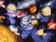 Opakowanie Malowanie po numerach 30x40cm Parada planet