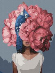 Opakowanie Malowanie po numerach 30x40cm Piwonia. Amy Judd