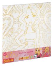 Opakowanie Malowanie po numerach + farby Girl