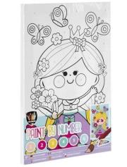 Opakowanie Malowanie po numerach Księżniczka