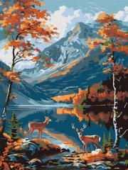 Opakowanie Malowanie po numerach - Magia natury 30x40cm