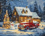 Opakowanie Malowanie po numerach - Noworoczne cuda 40x50cm