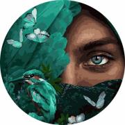 Opakowanie Malowanie po numerach okrągłe - Nocne myśli 40cm