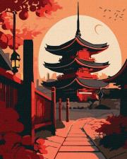 Opakowanie Malowanie po numerach - Orientalny krajobraz