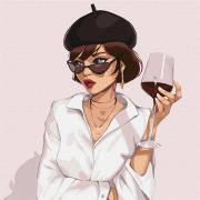 Opakowanie Malowanie po numerach - Paryski styl 40x40cm